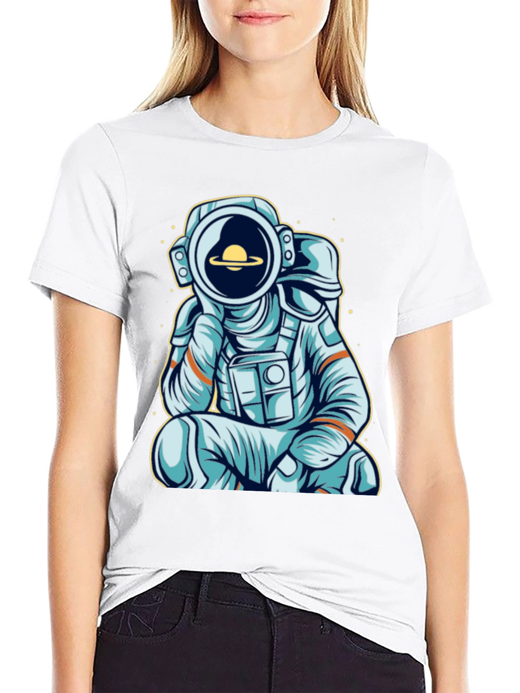 Astronaut Graphic Tee - Space Lovers Shirt