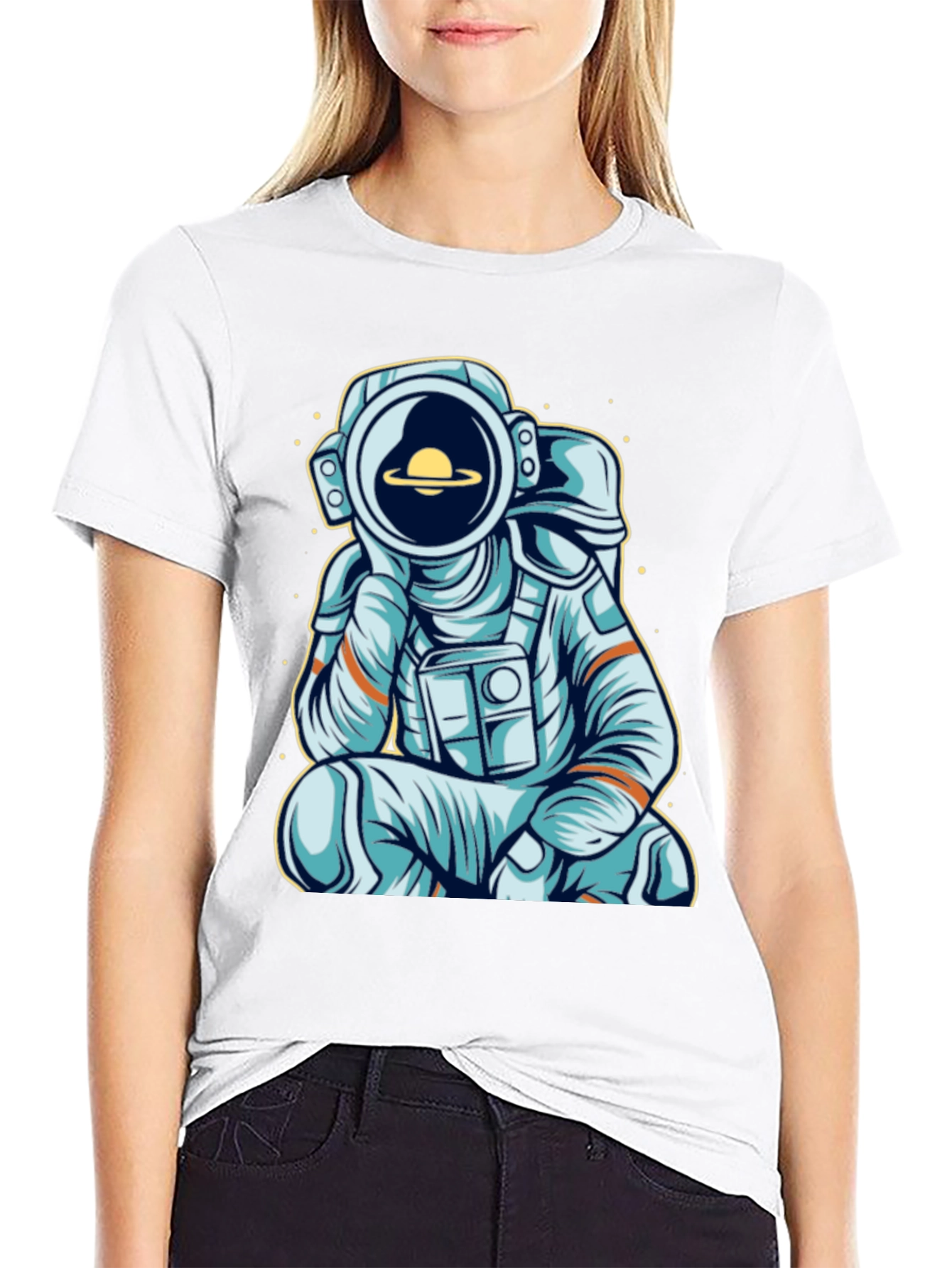 Astronaut Graphic Tee - Space Lovers Shirt