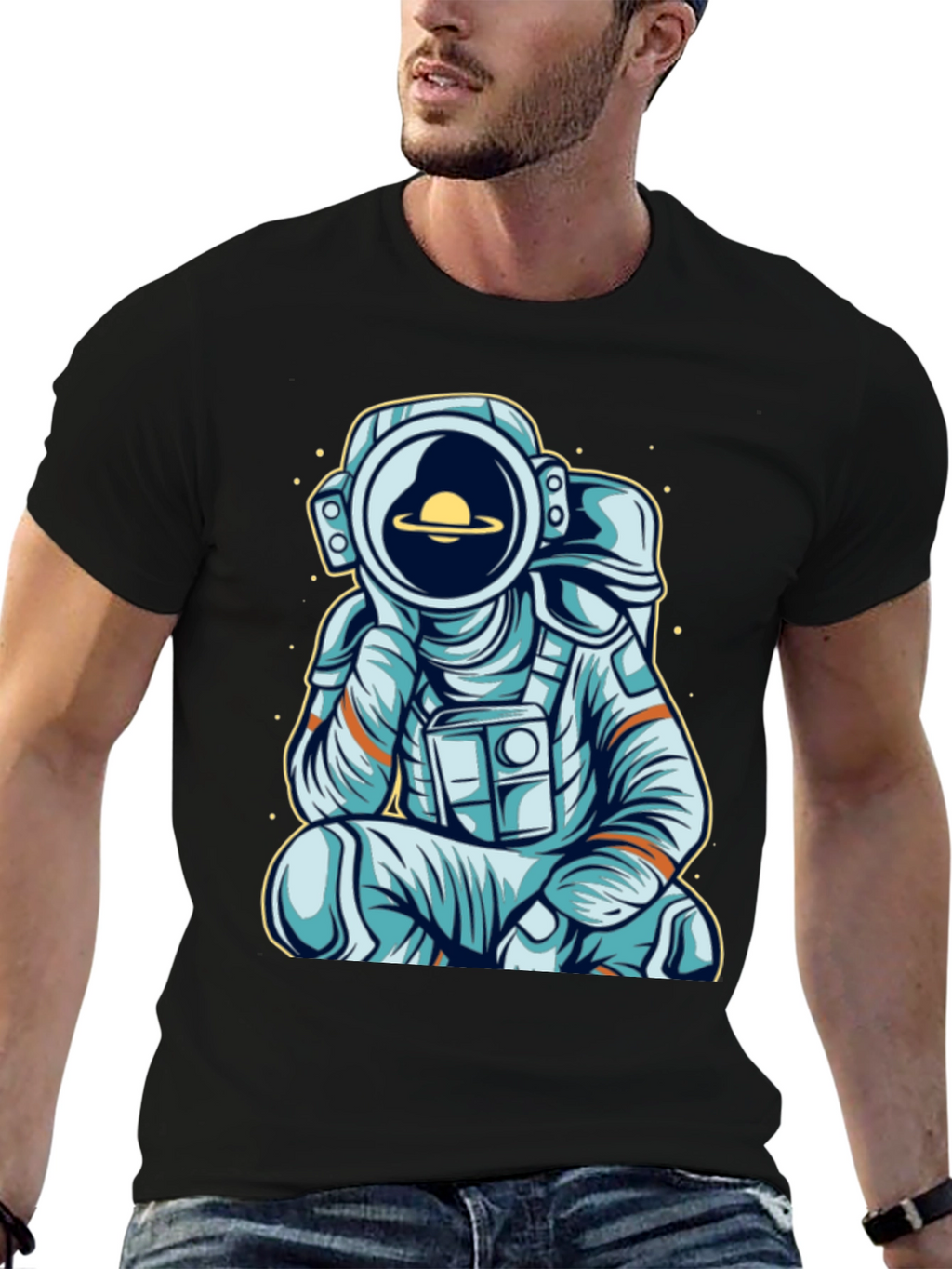 Astronaut Graphic Tee - Space Lovers Shirt