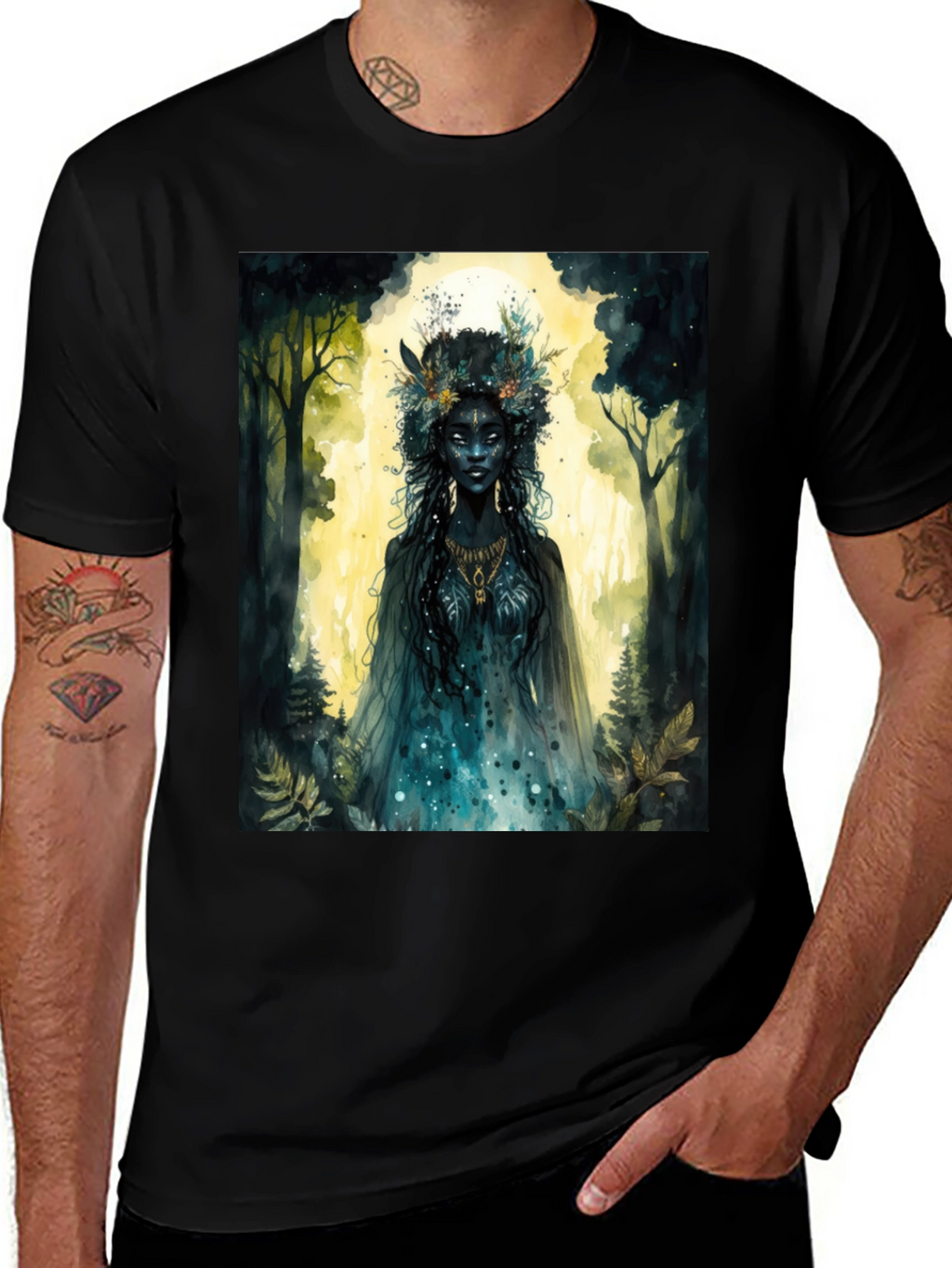 Enchanted Forest Queen Graphic Tee