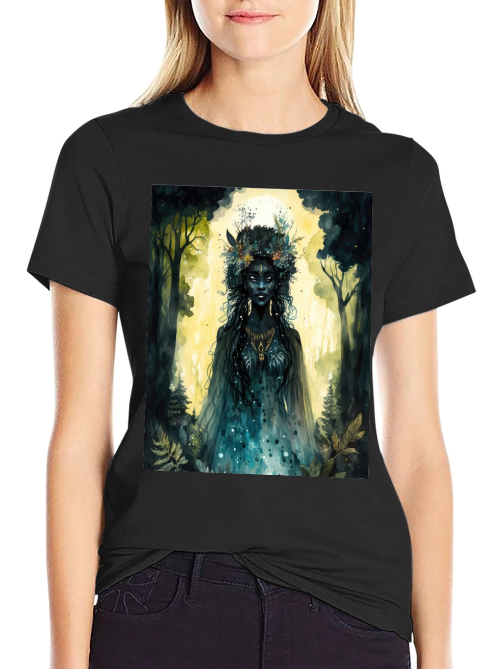 Enchanted Forest Queen Graphic Tee