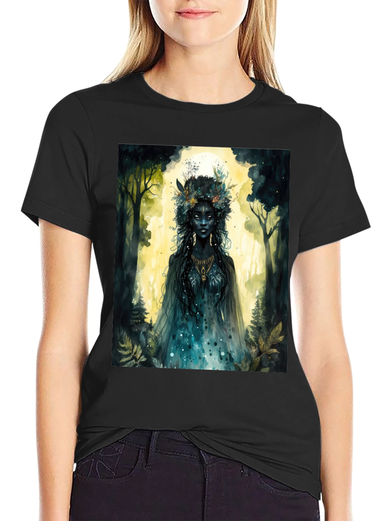 Enchanted Forest Queen Graphic Tee