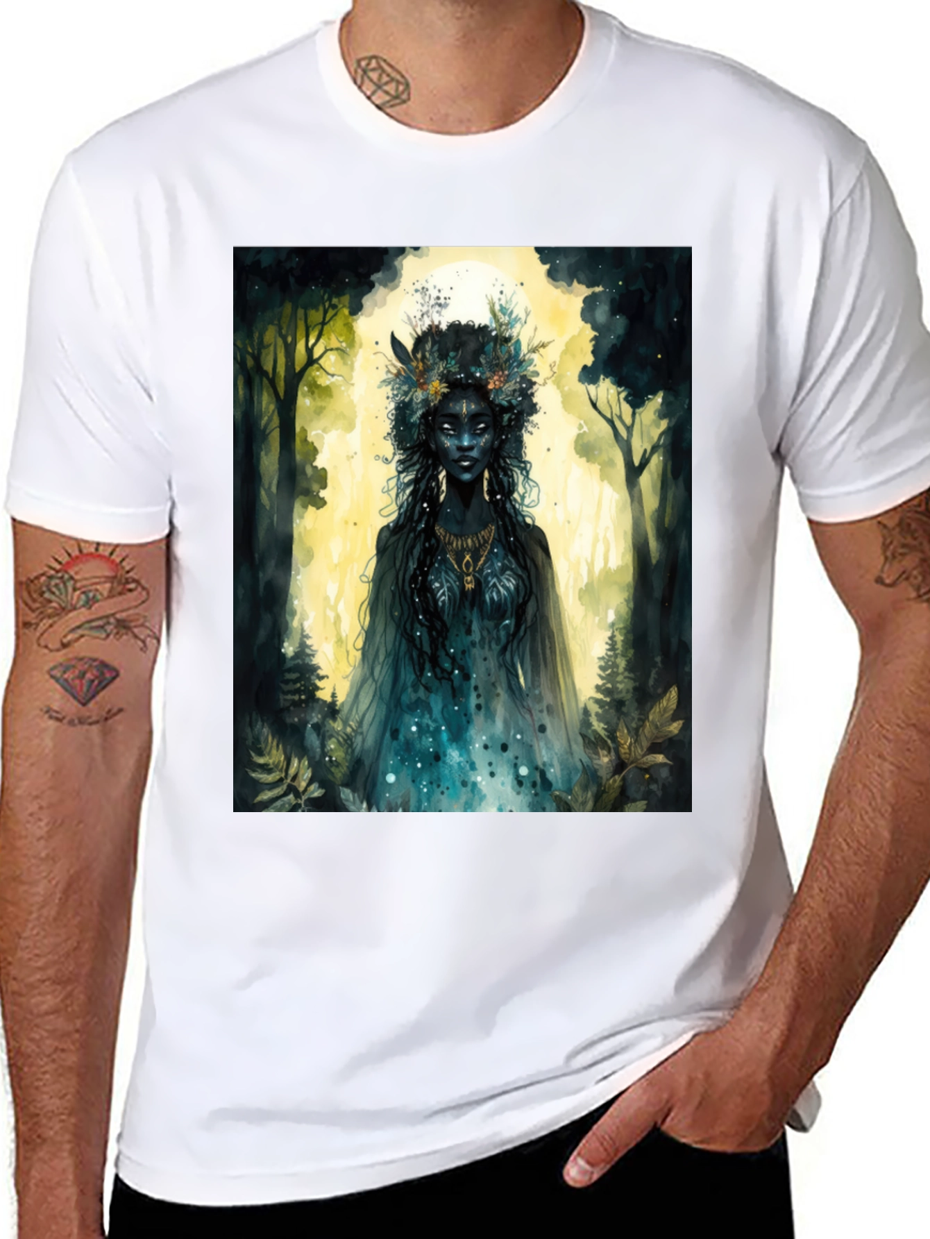 Enchanted Forest Queen Graphic Tee