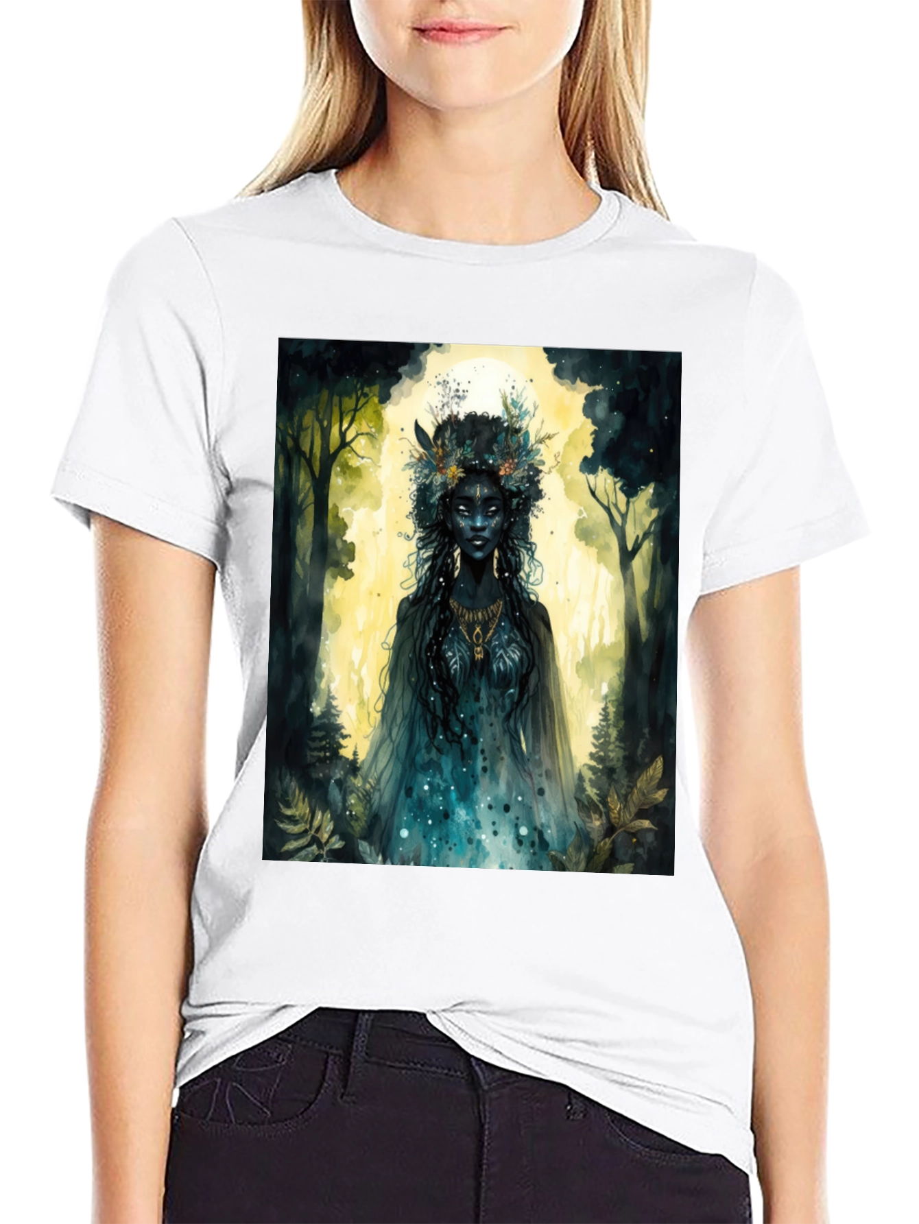 Enchanted Forest Queen Graphic Tee