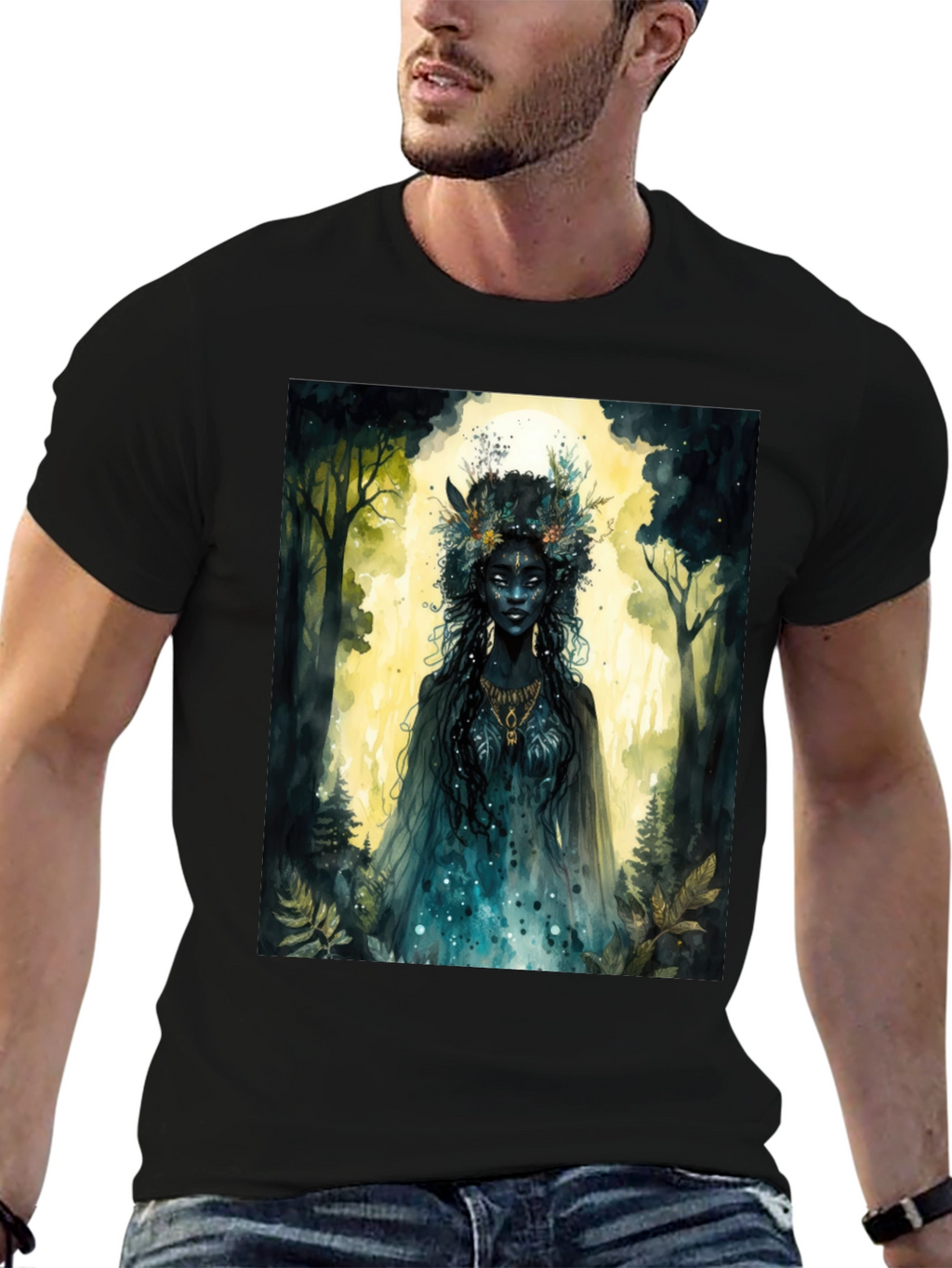 Enchanted Forest Queen Graphic Tee