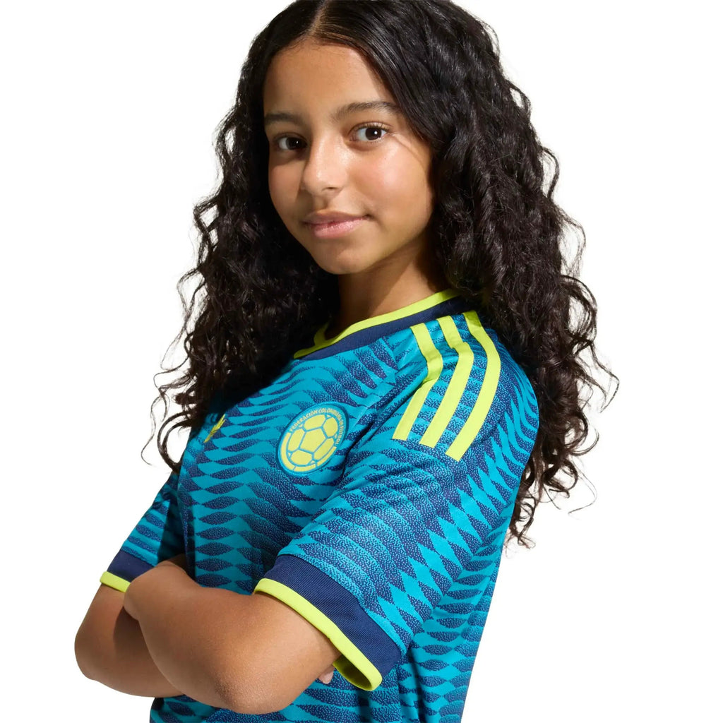 2026 Colombia Youth Away Soccer Jersey (Custom)