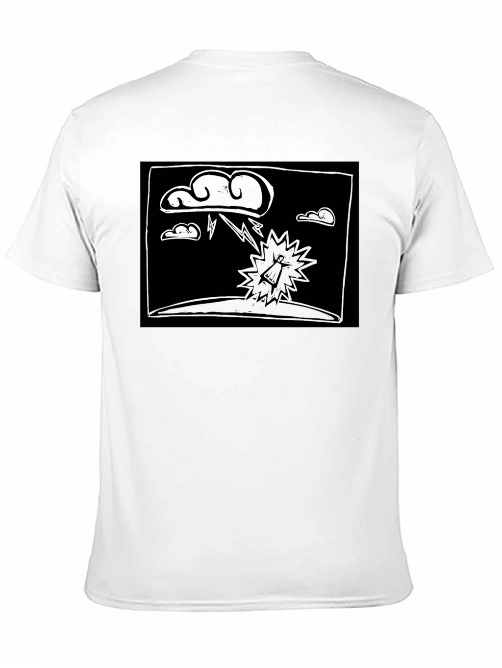 Dark Cartoon Weather Tee