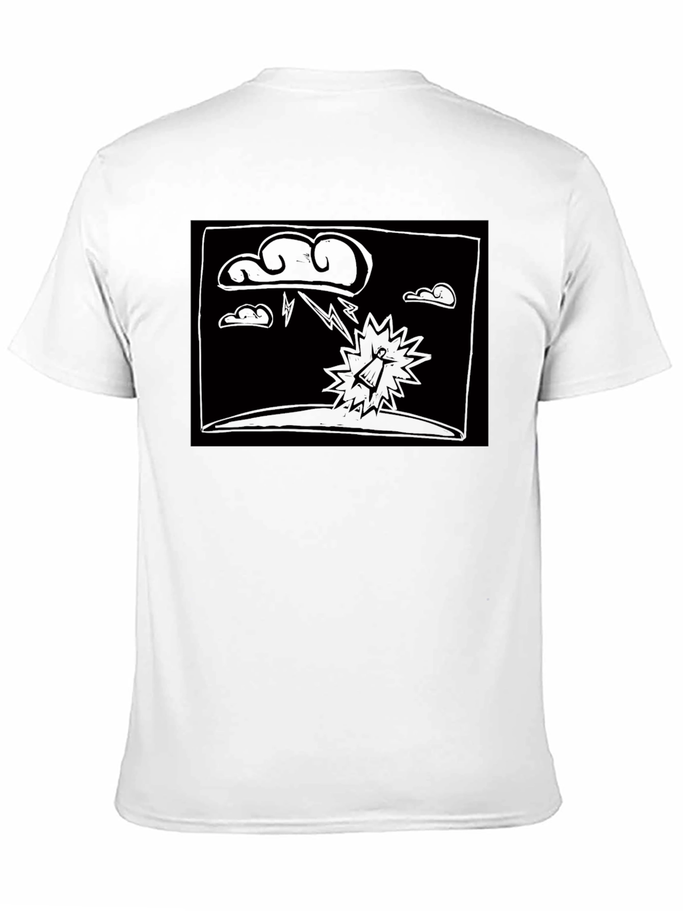 Dark Cartoon Weather Tee