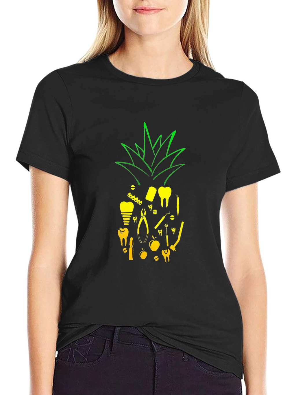 Dentist Pineapple T-Shirt
