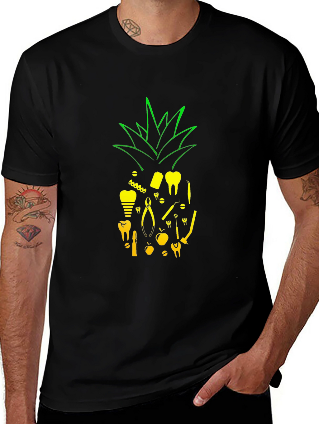 Dentist Pineapple T-Shirt