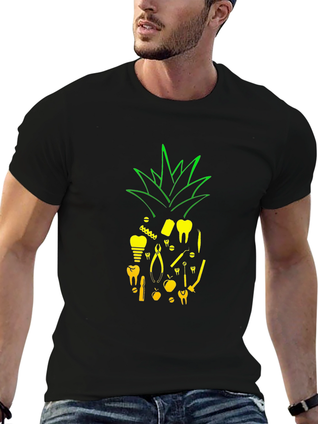 Dentist Pineapple T-Shirt