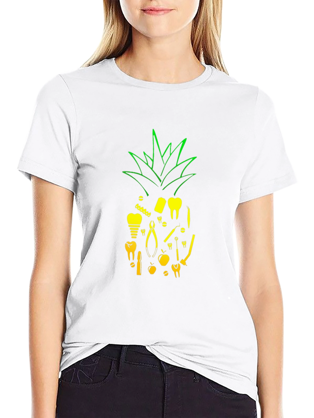 Dentist Pineapple T-Shirt