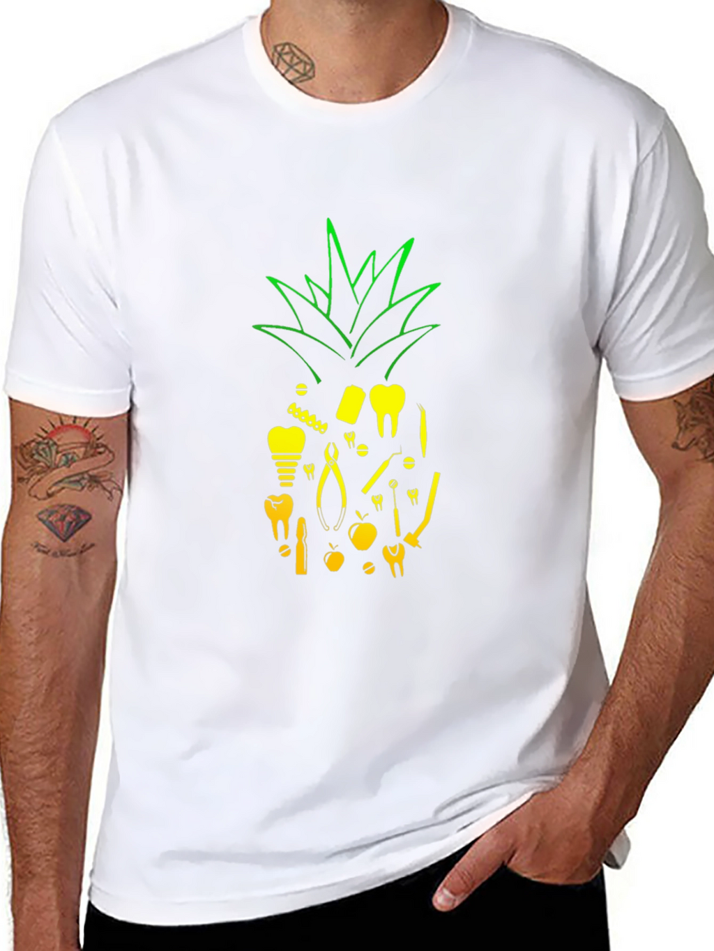 Dentist Pineapple T-Shirt