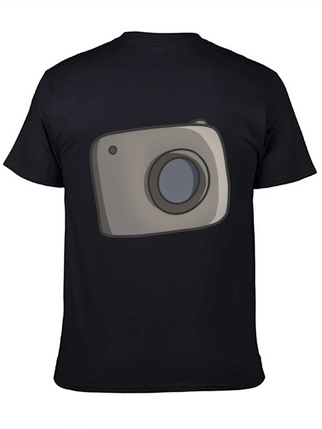 Camera Graphic Black T-Shirt