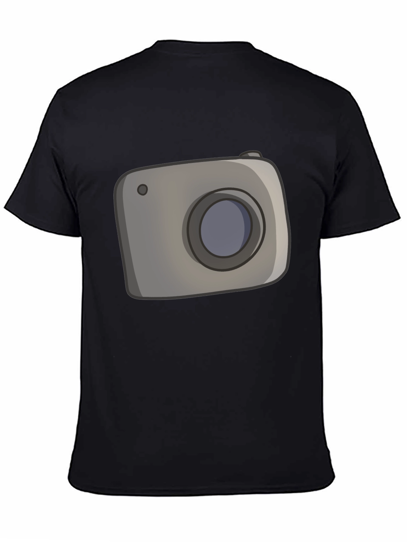 Camera Graphic Black T-Shirt