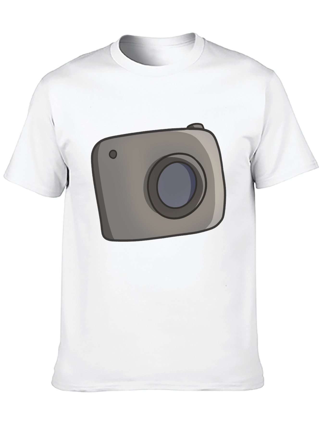 Camera Graphic Black T-Shirt