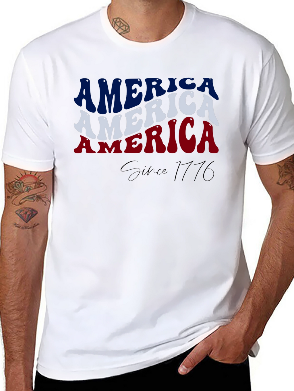 America Since 1776 Graphic T-Shirt