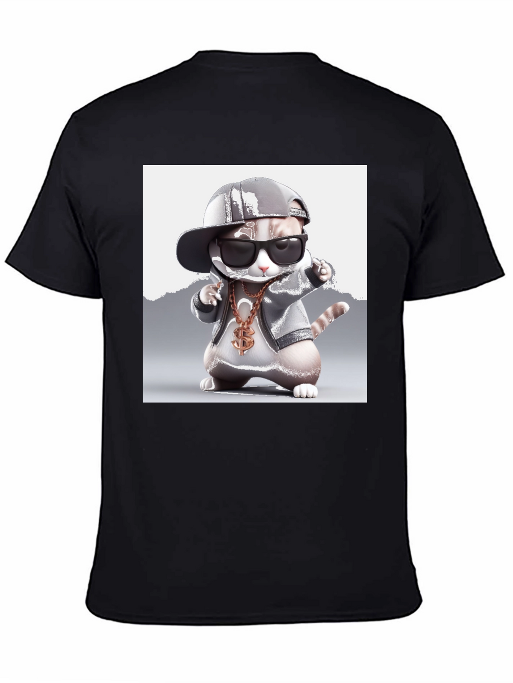 Cool Cat Tee - Gangster Kitty T-Shirt