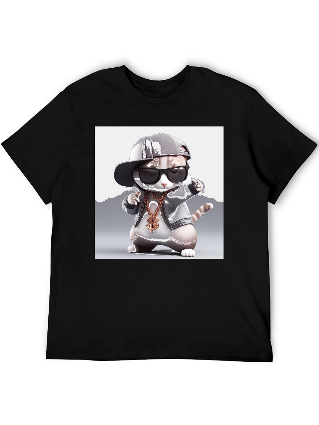 Cool Cat Tee - Gangster Kitty T-Shirt