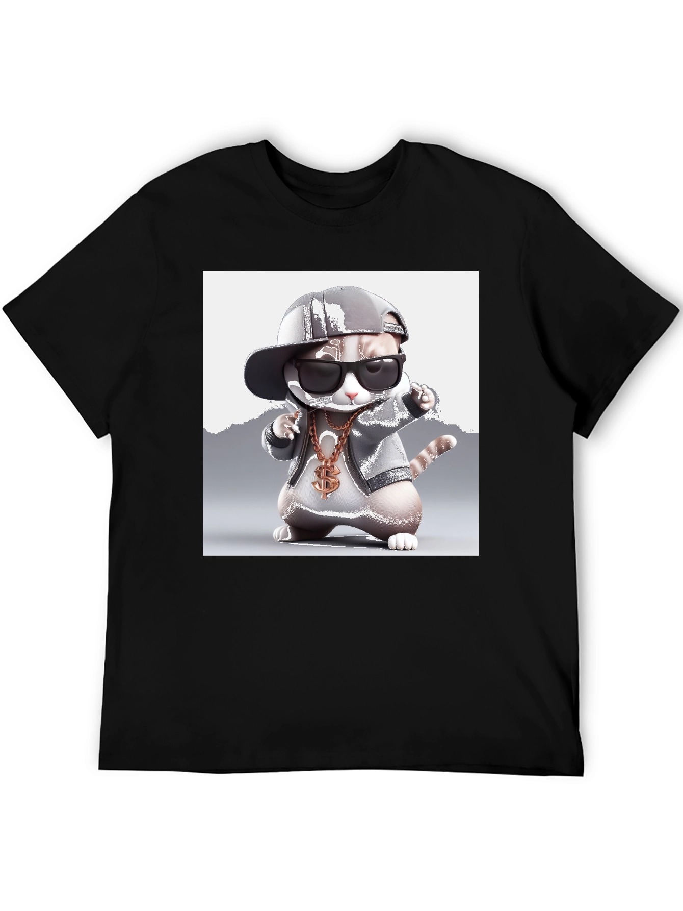 Cool Cat Tee - Gangster Kitty T-Shirt
