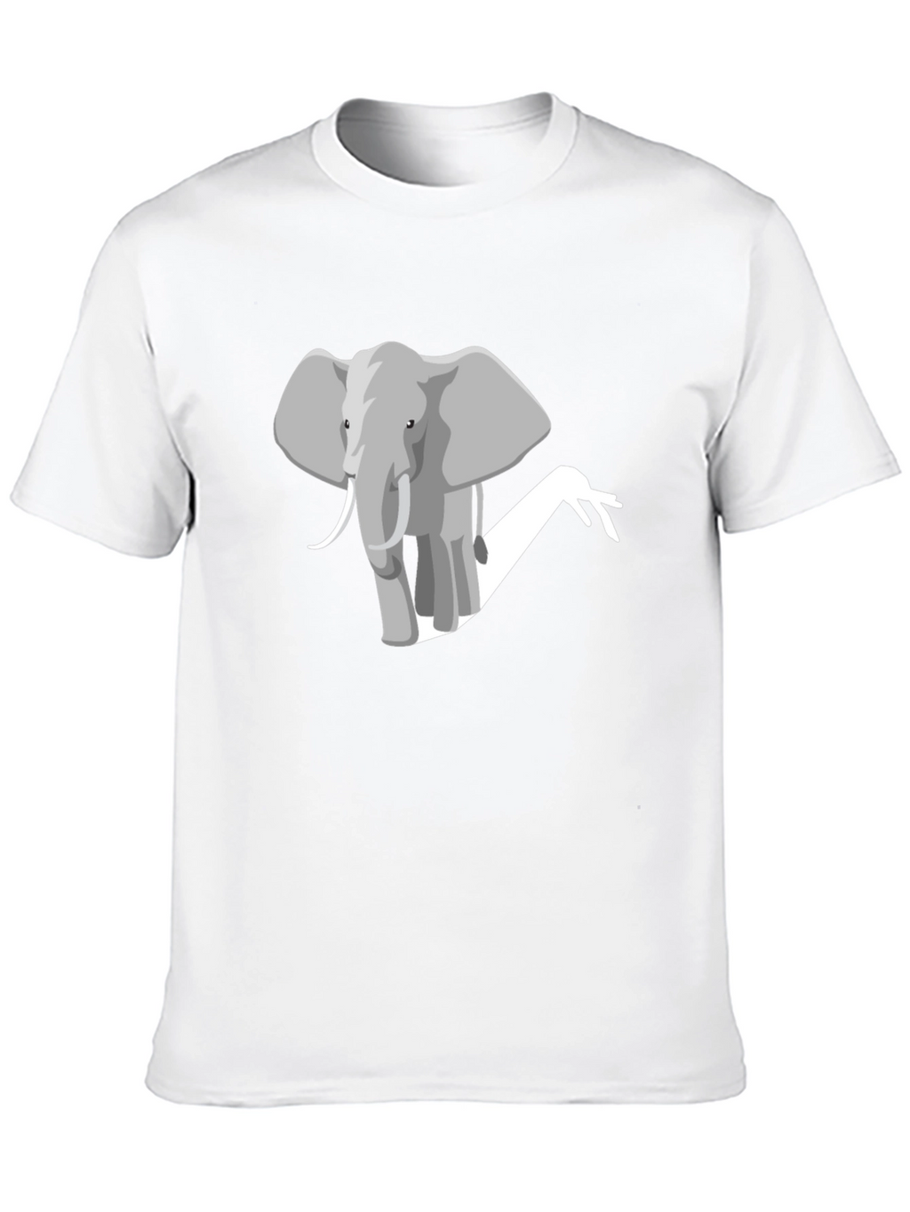 Elephant Graphic Tee - Mens Black T-Shirt