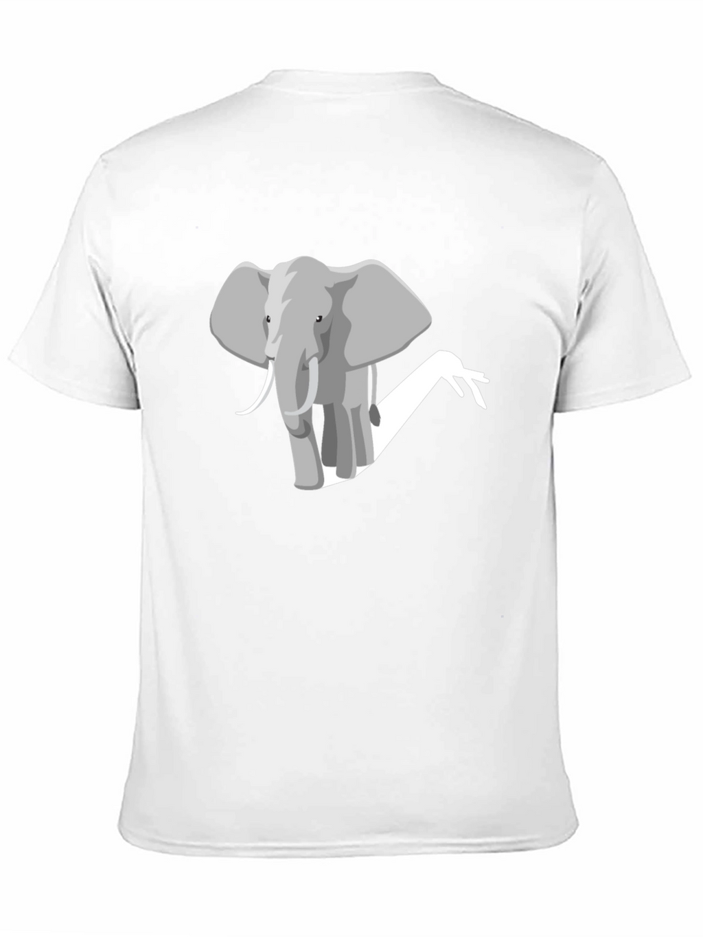 Elephant Graphic Tee - Mens Black T-Shirt