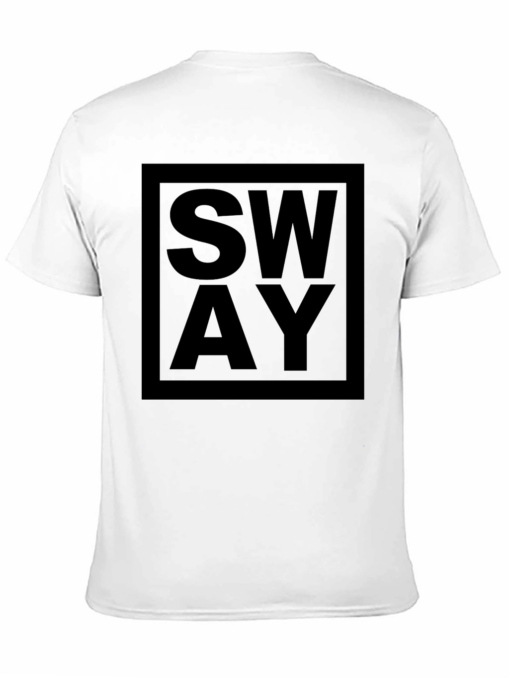 Sway Graphic Tee - Modern Black T-Shirt