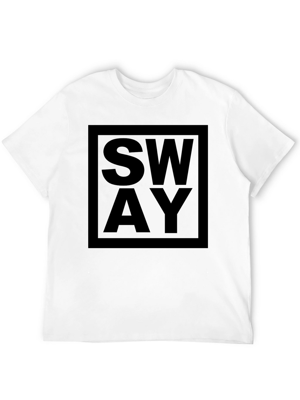 Sway Graphic Tee - Modern Black T-Shirt