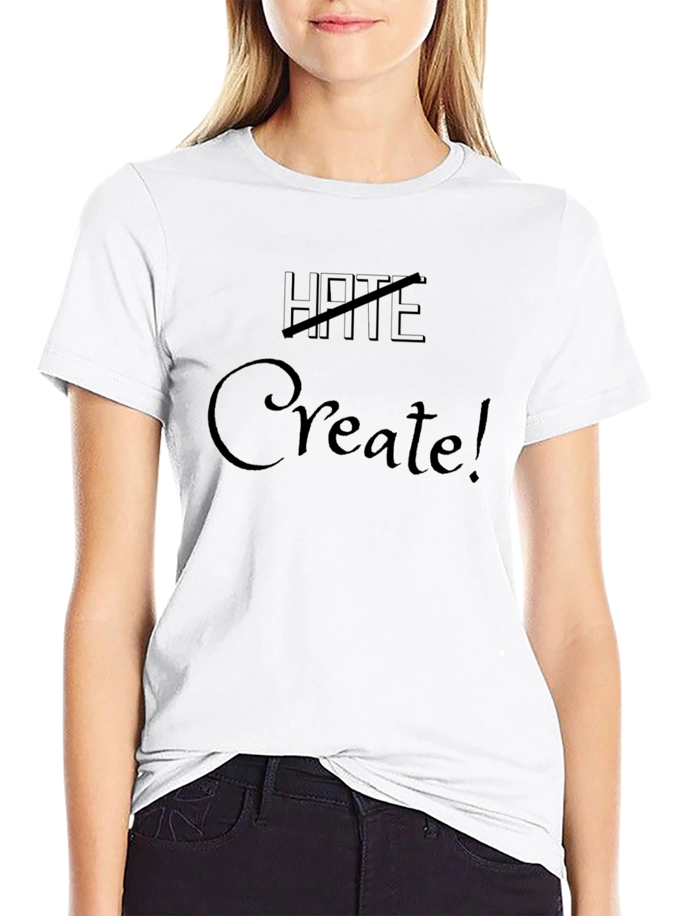 Create! Graphic Tee - Black Unisex T-Shirt