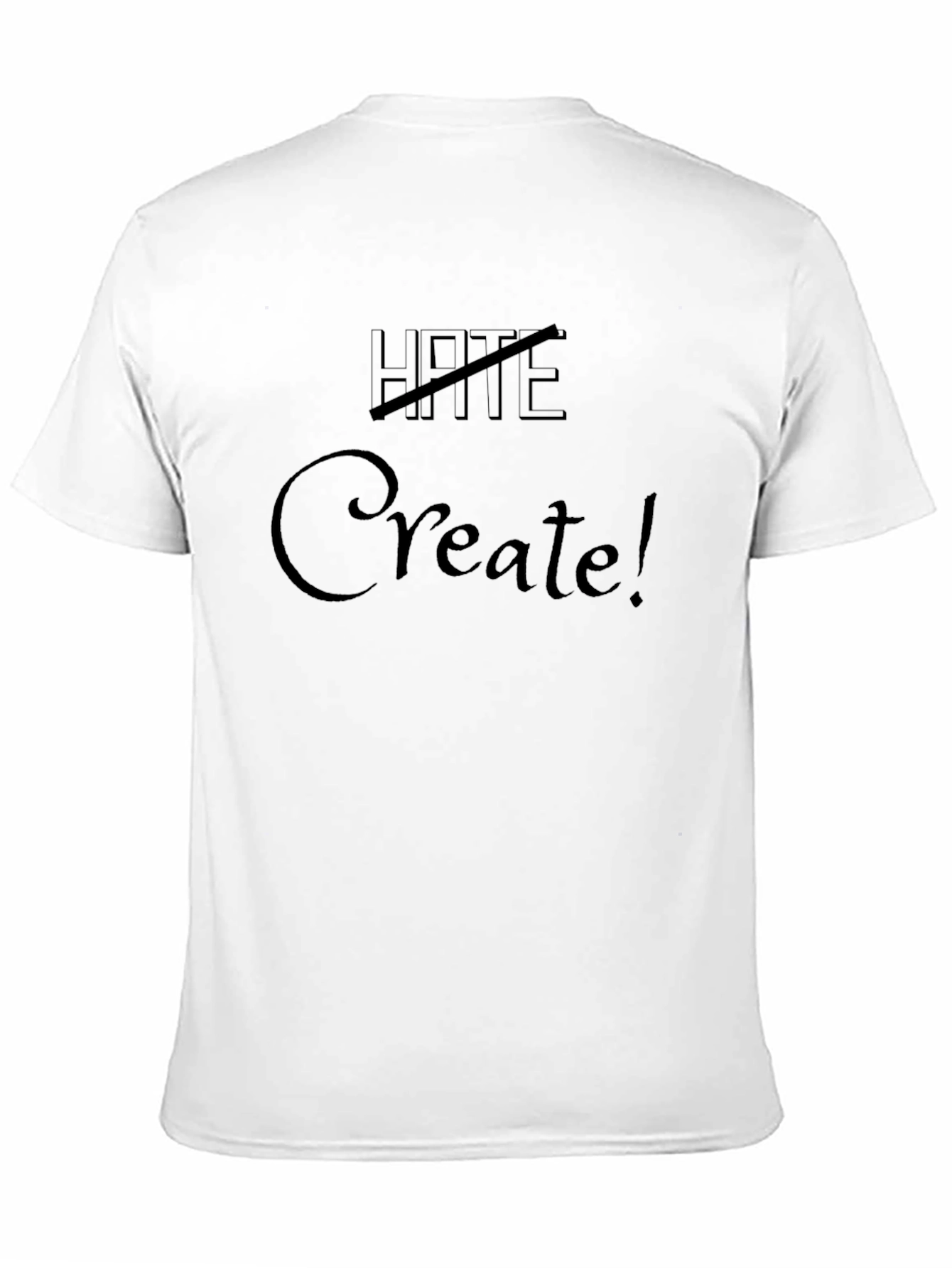 Create! Graphic Tee - Black Unisex T-Shirt