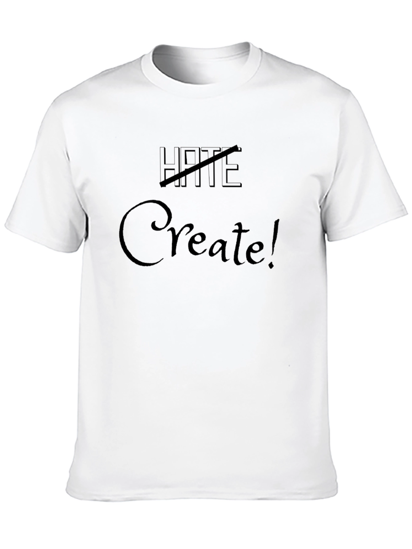 Create! Graphic Tee - Black Unisex T-Shirt