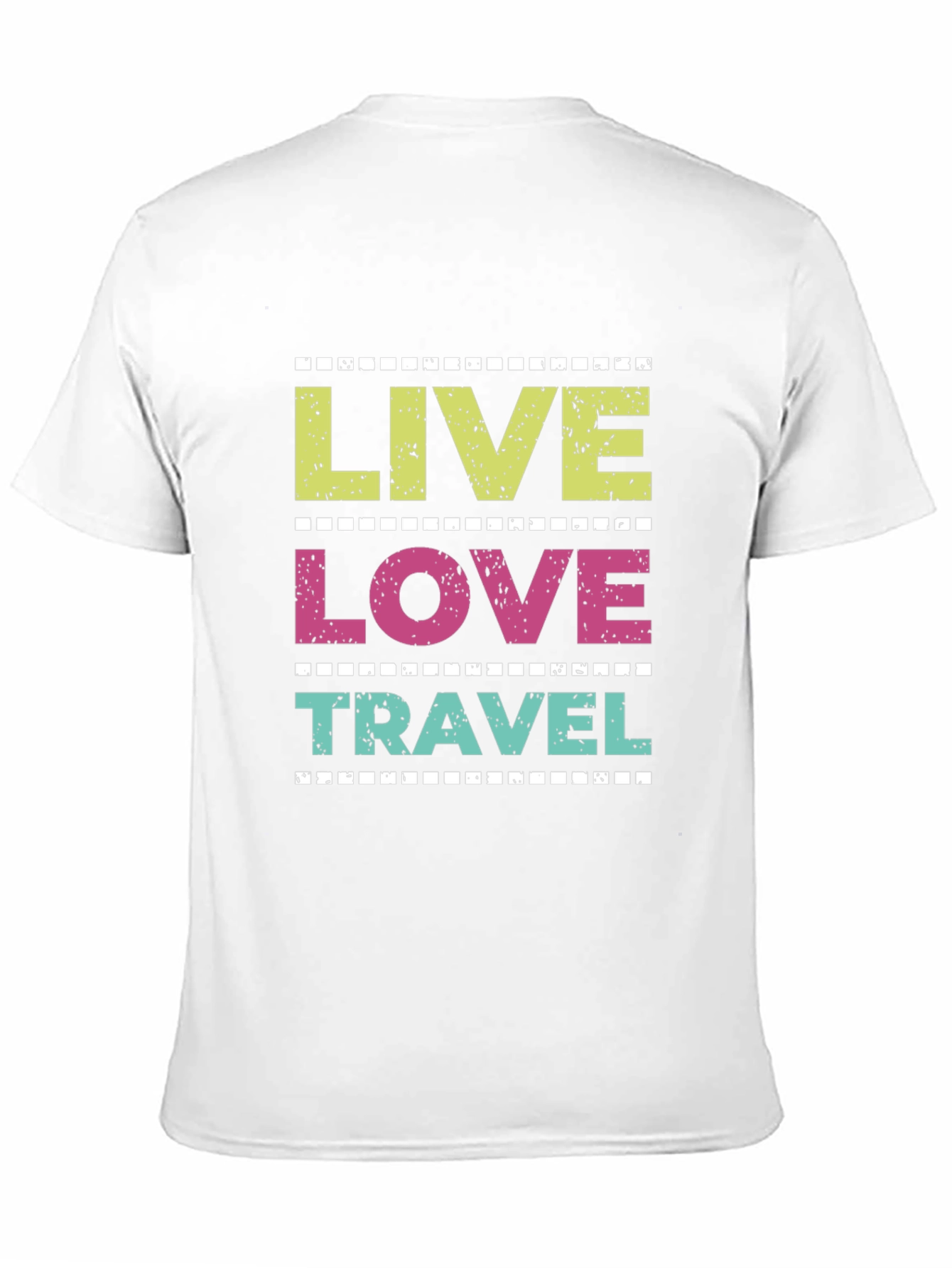 Live Love Travel Graphic Tee - Trendy Vacation T-Shirt