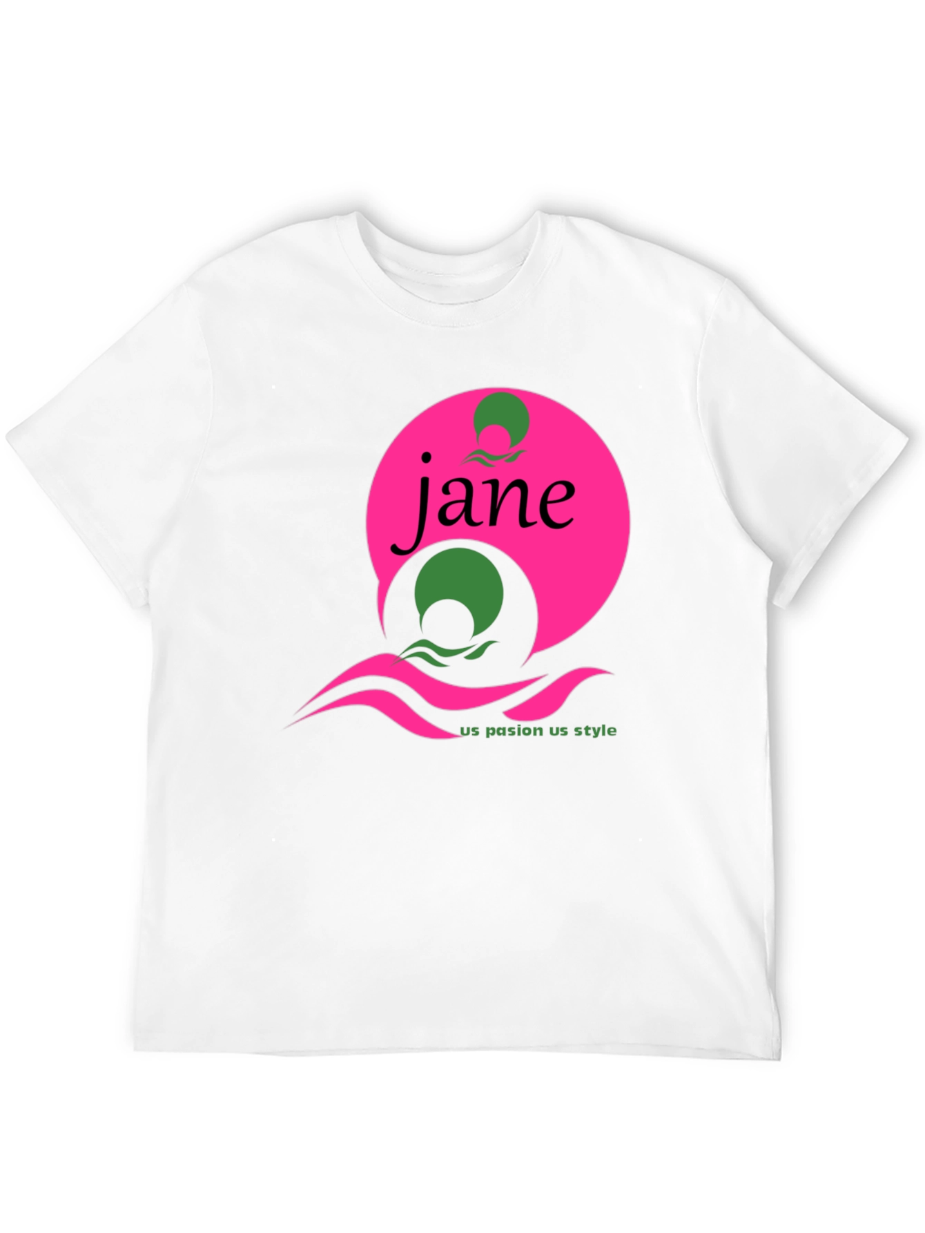 Jane Graphic Tee - Black Short Sleeve T-Shirt