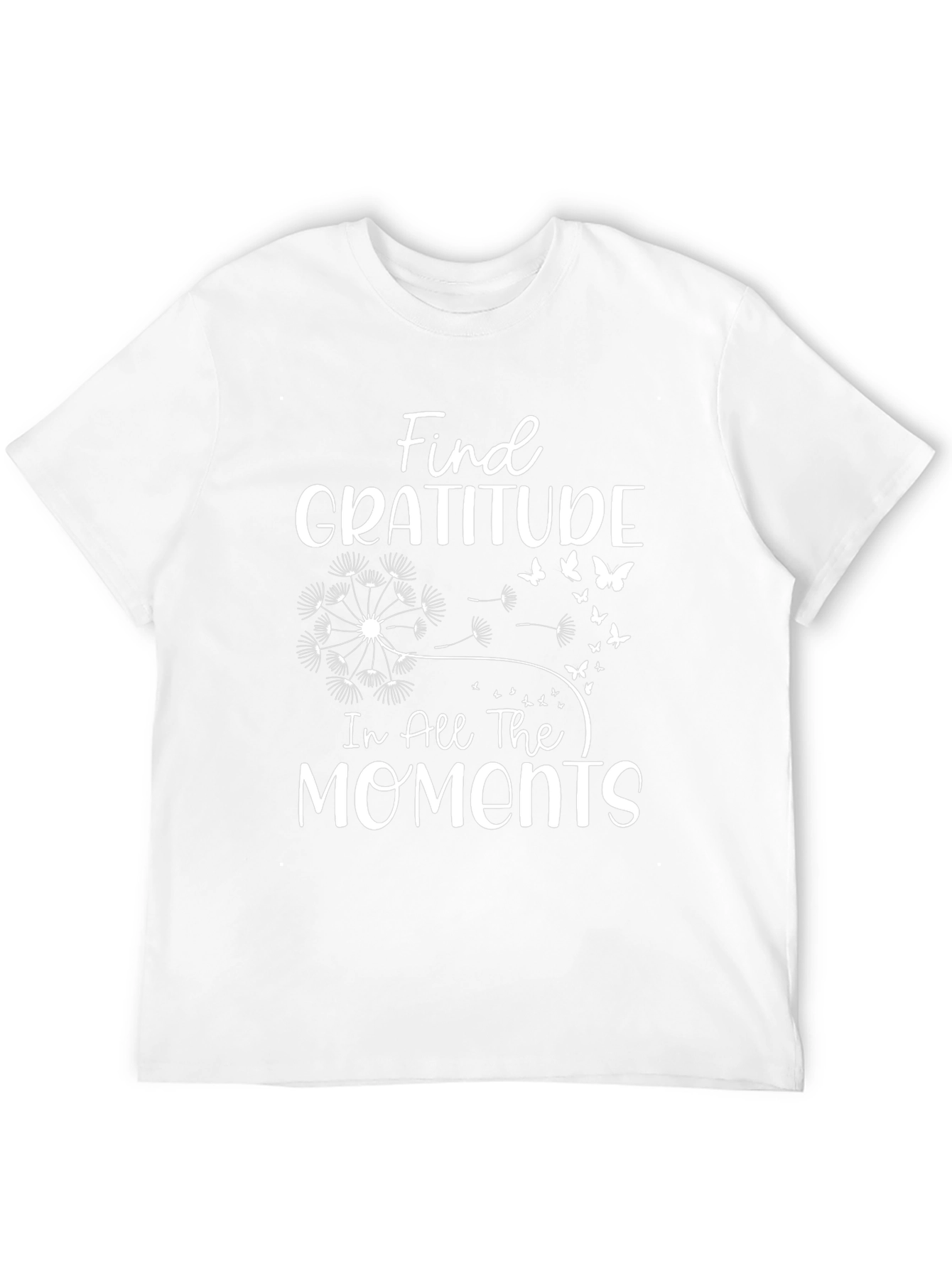 Gratitude Graphic T-Shirt - Find Joy in Every Moment