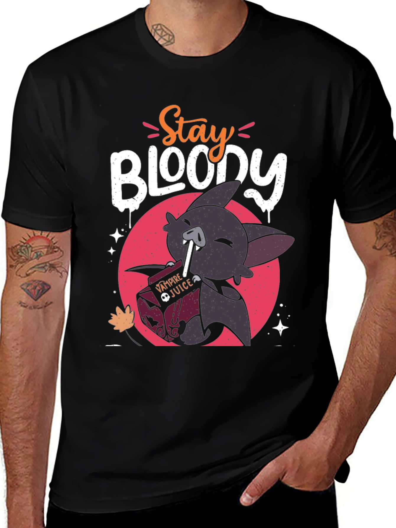 Stay Bloody Vampire Juice Graphic Tee