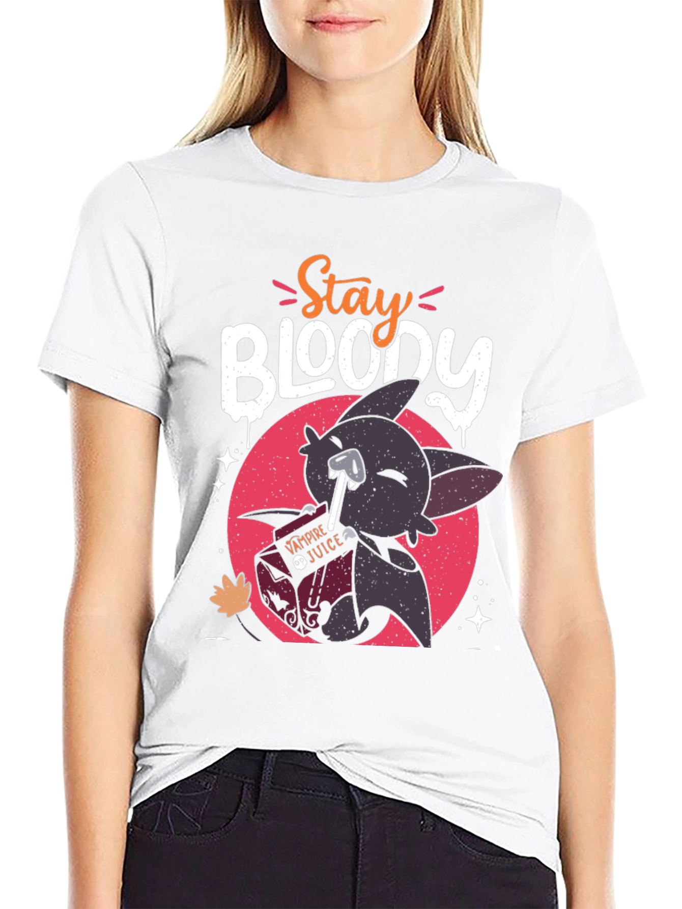 Stay Bloody Vampire Juice Graphic Tee