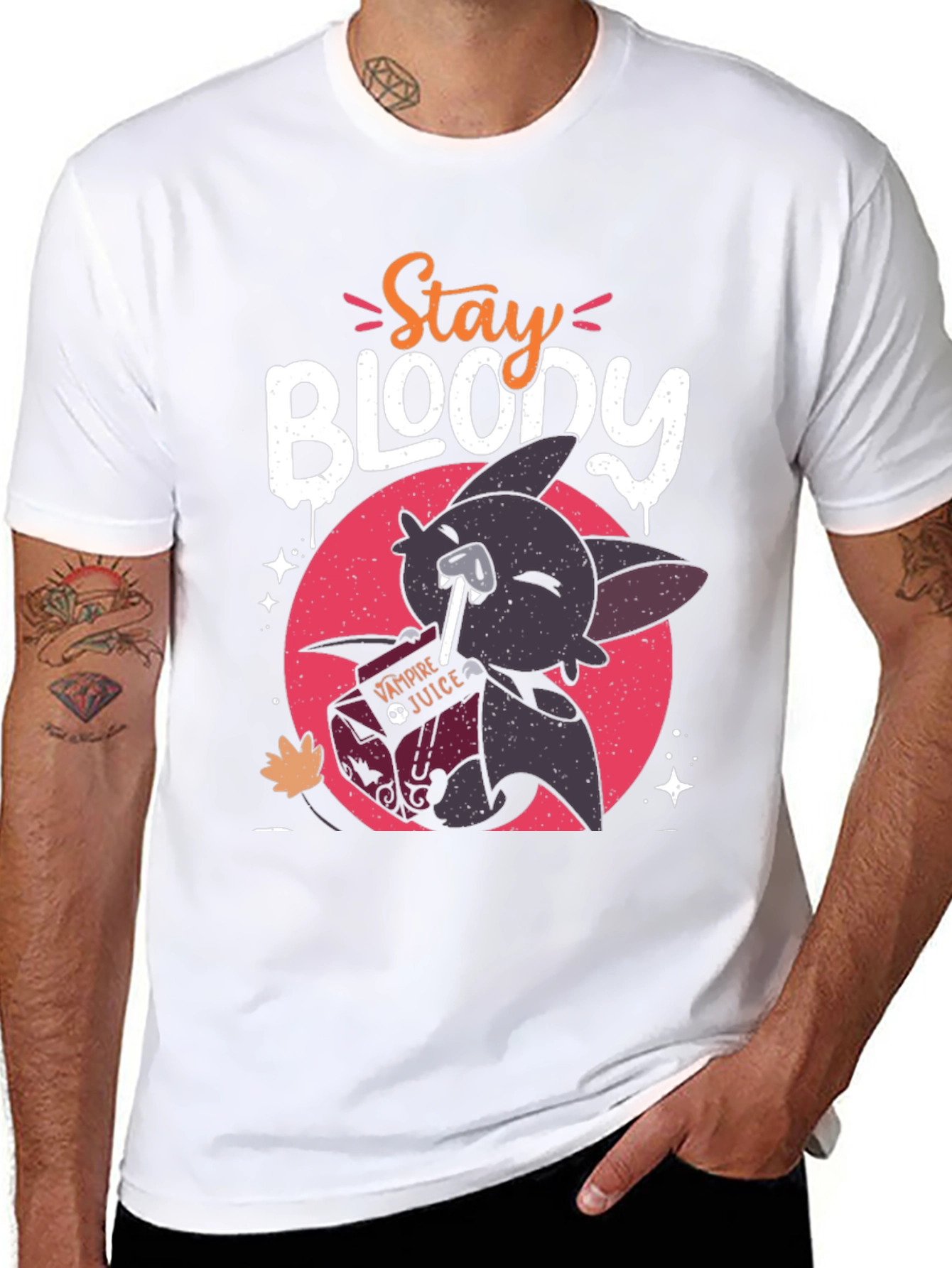 Stay Bloody Vampire Juice Graphic Tee