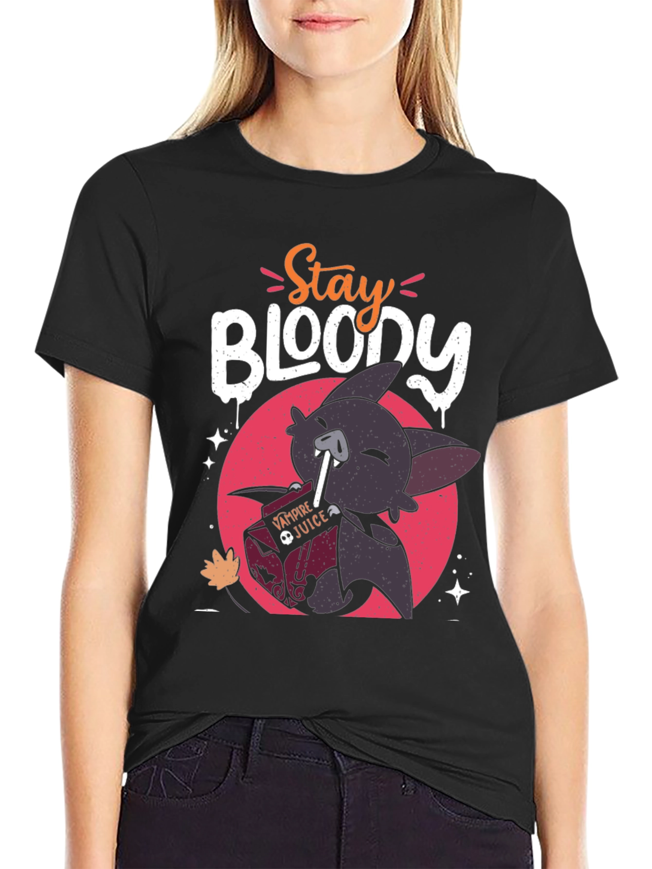 Stay Bloody Vampire Juice Graphic Tee