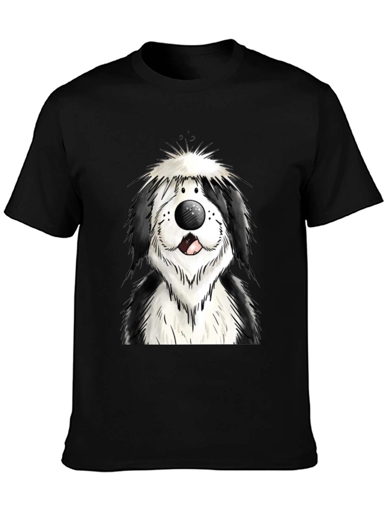 Cartoon Dog Graphic Tee