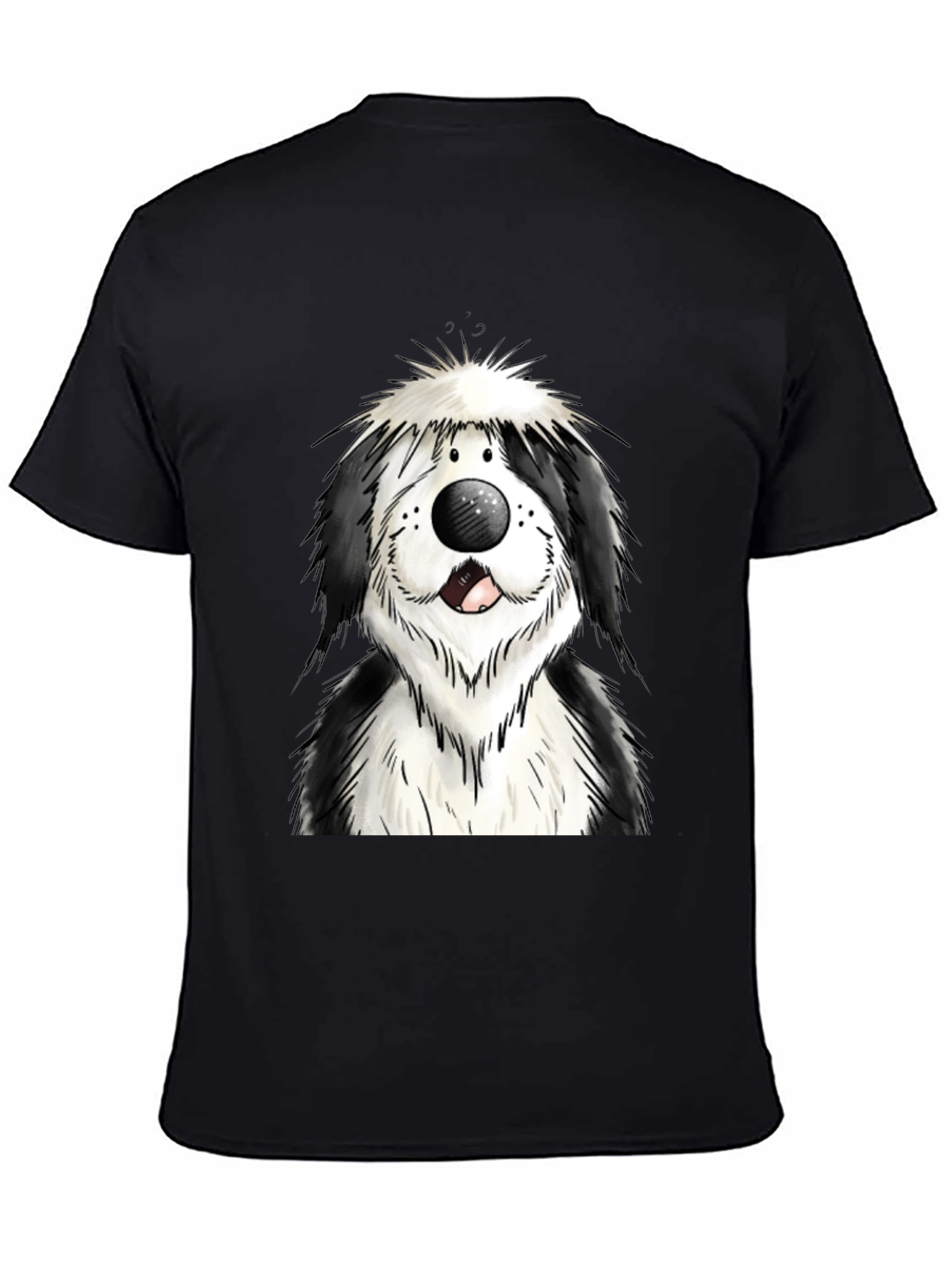 Cartoon Dog Graphic Tee