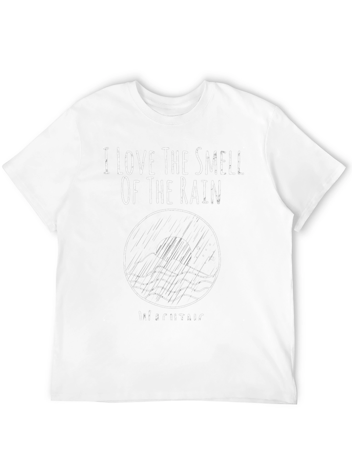 I Love The Smell of The Rain Graphic T-Shirt