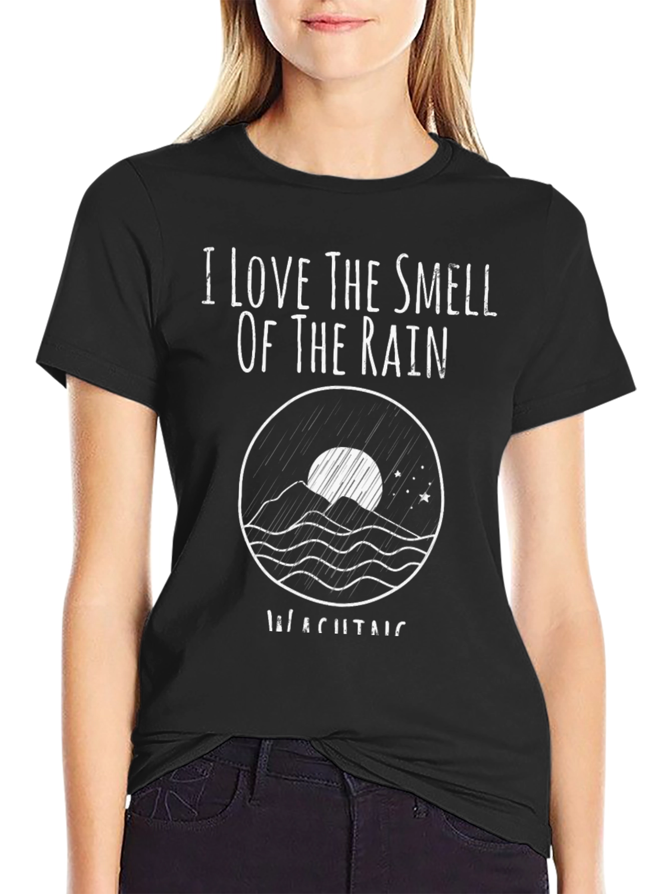 I Love The Smell of The Rain Graphic T-Shirt