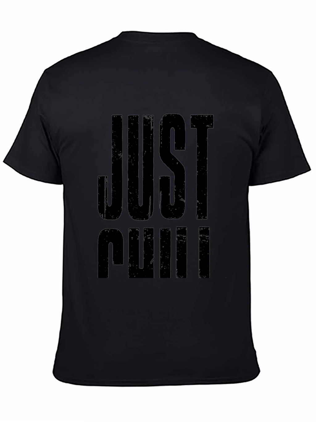 Just Chill Black Graphic T-Shirt
