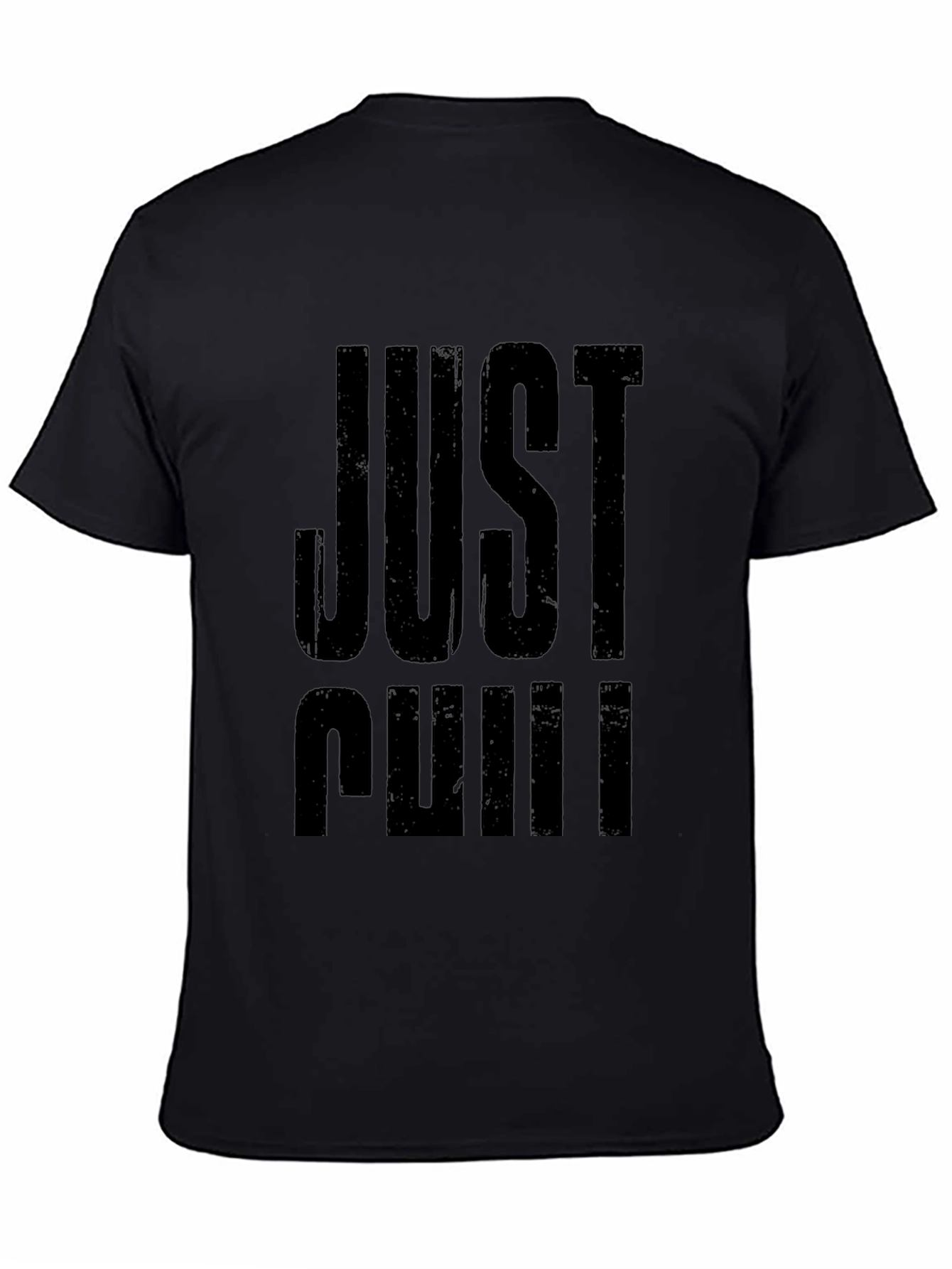 Just Chill Black Graphic T-Shirt