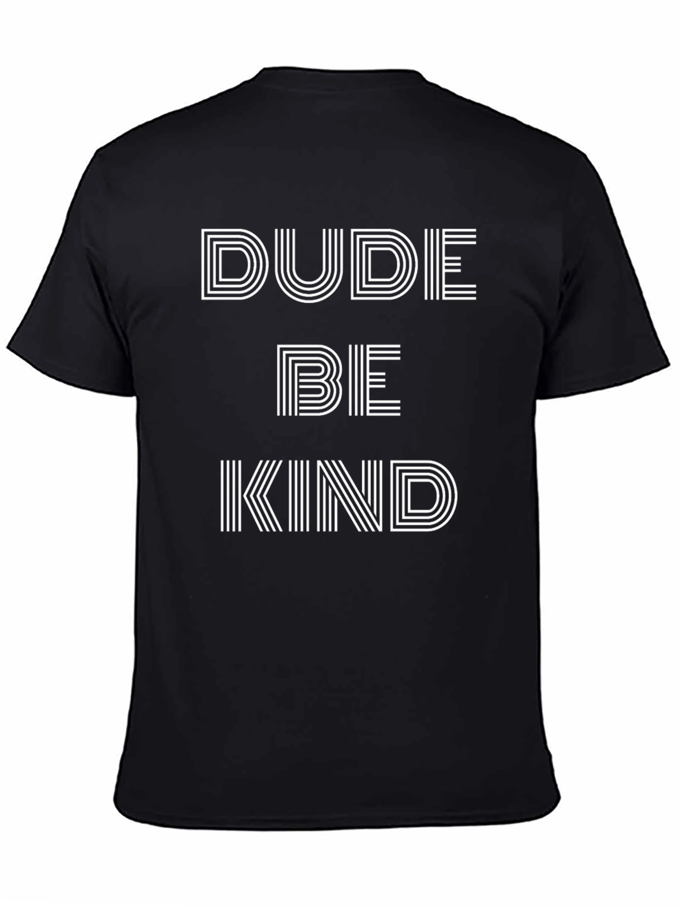 Dude Be Kind Graphic Tee - Black T-Shirt