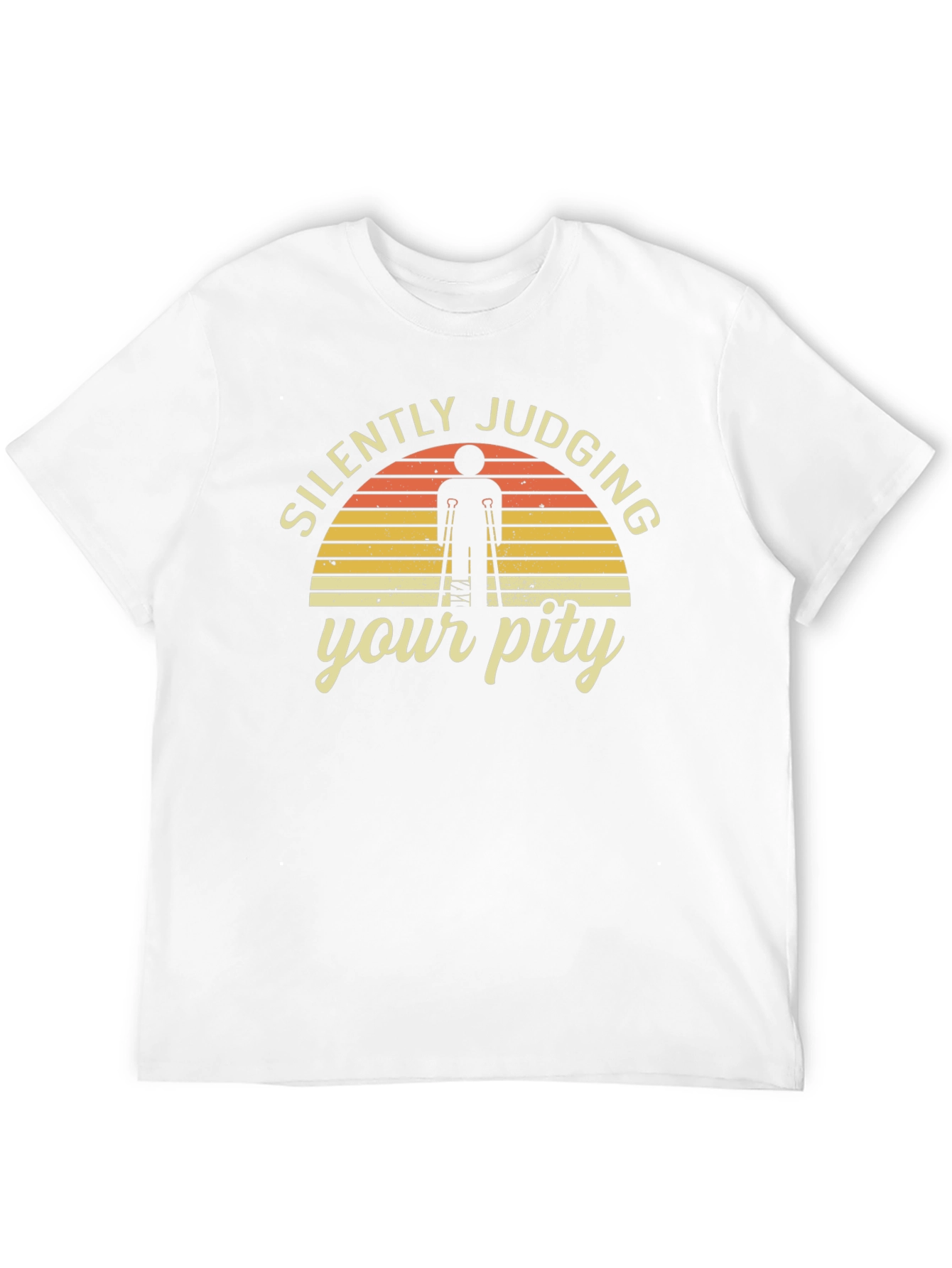 Silently Judging Your Pity Graphic T-Shirt