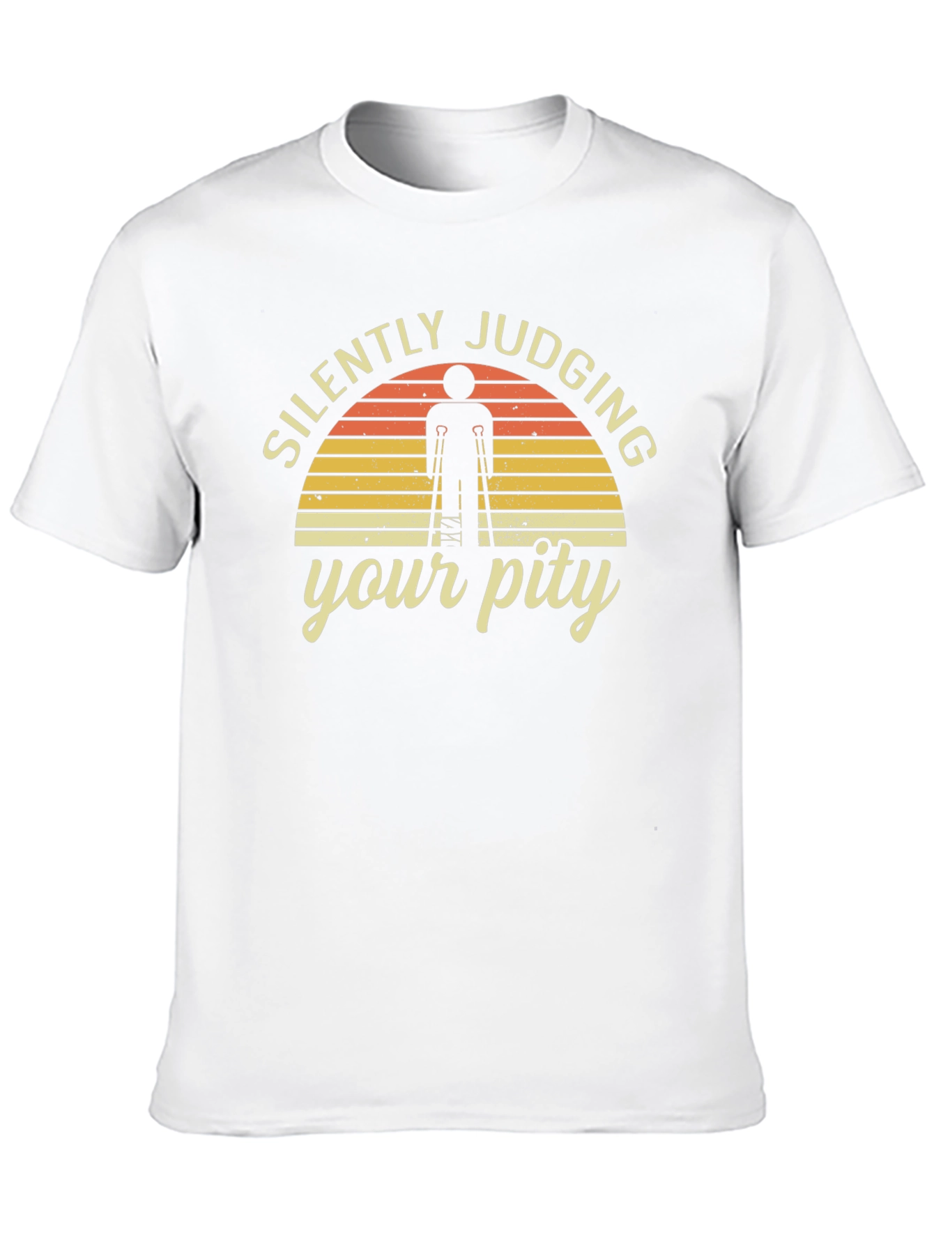 Silently Judging Your Pity Graphic T-Shirt