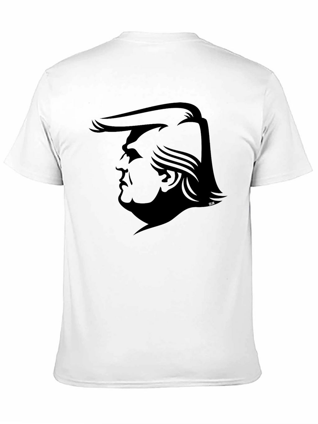 Black Trump Silhouette Graphic Tee