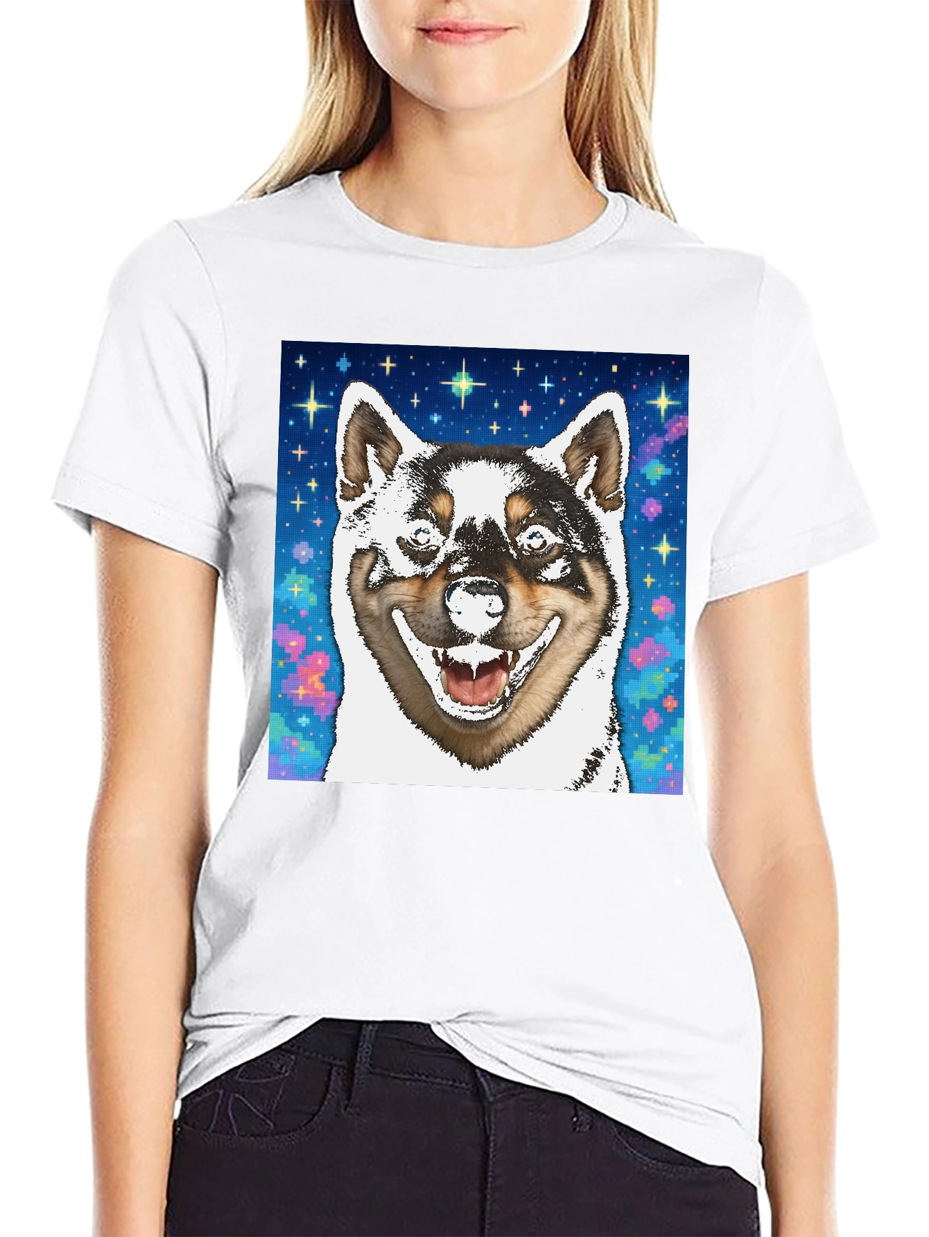 Cosmic Dog T-Shirt - Hilarious Graphic Tee