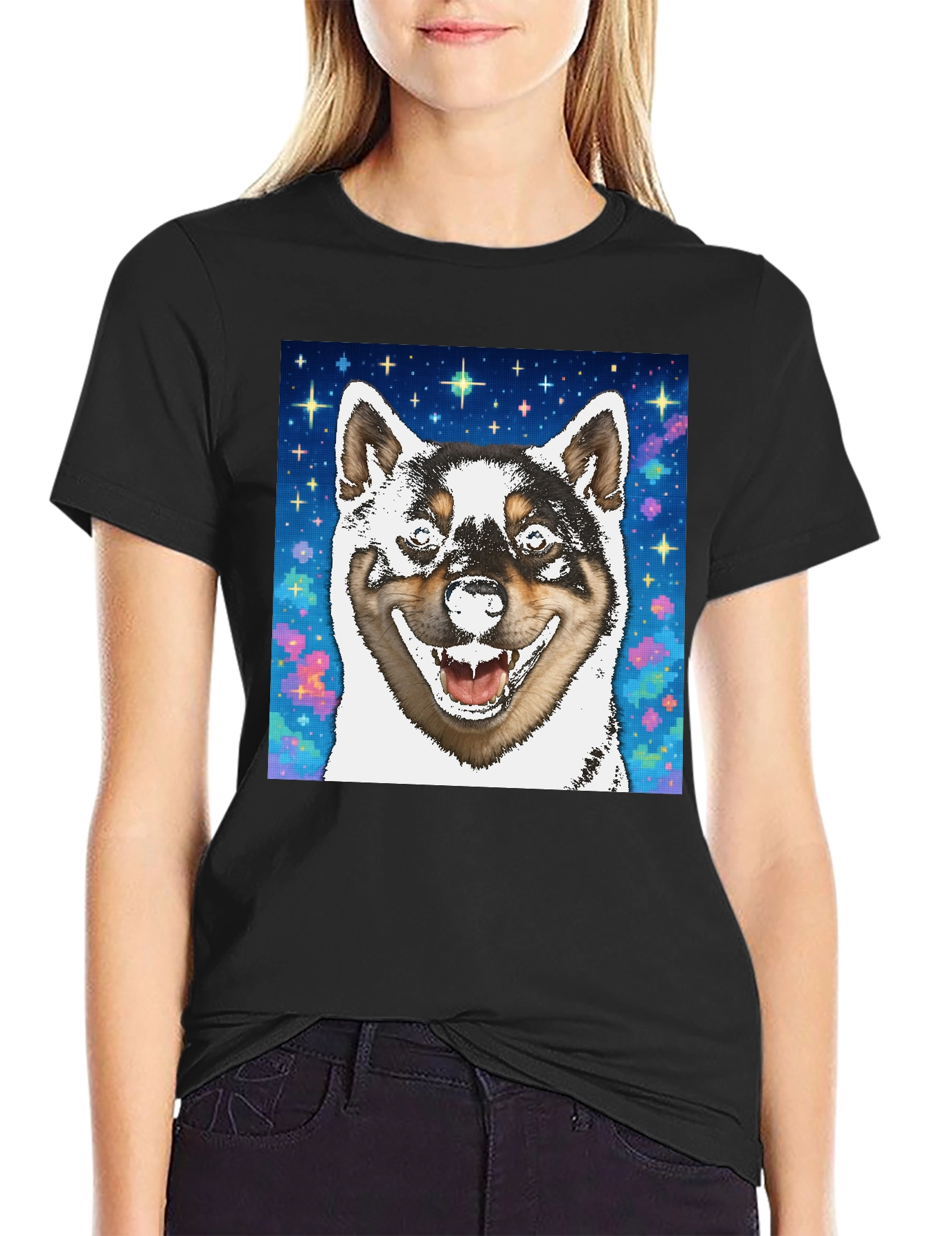 Cosmic Dog T-Shirt - Hilarious Graphic Tee